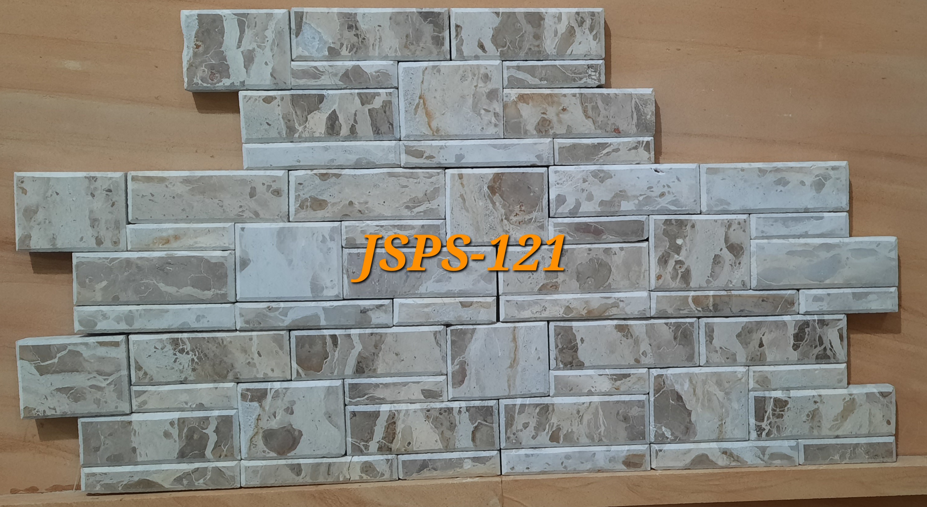 Latest New Design of Capri Beige Marble Stone Wall Cladding Tiles For Interior Wall 